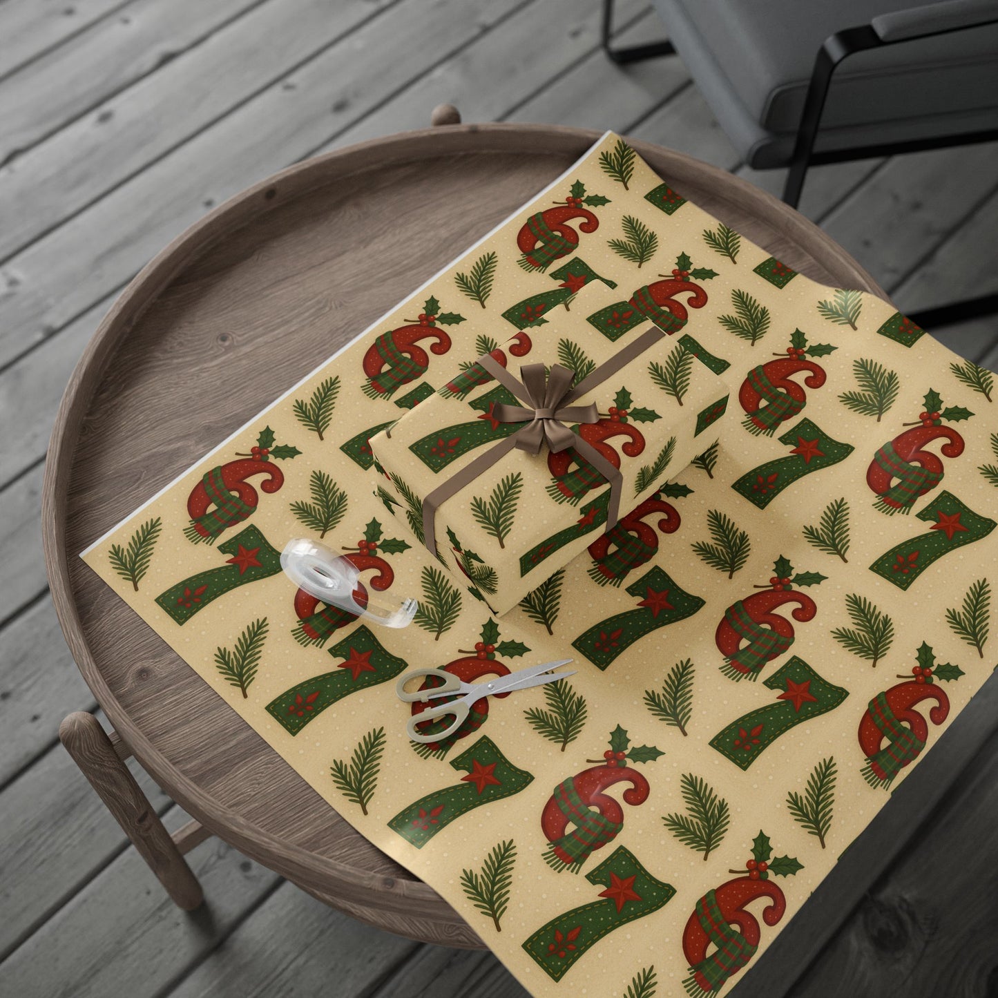 6 7 Wrapping Paper