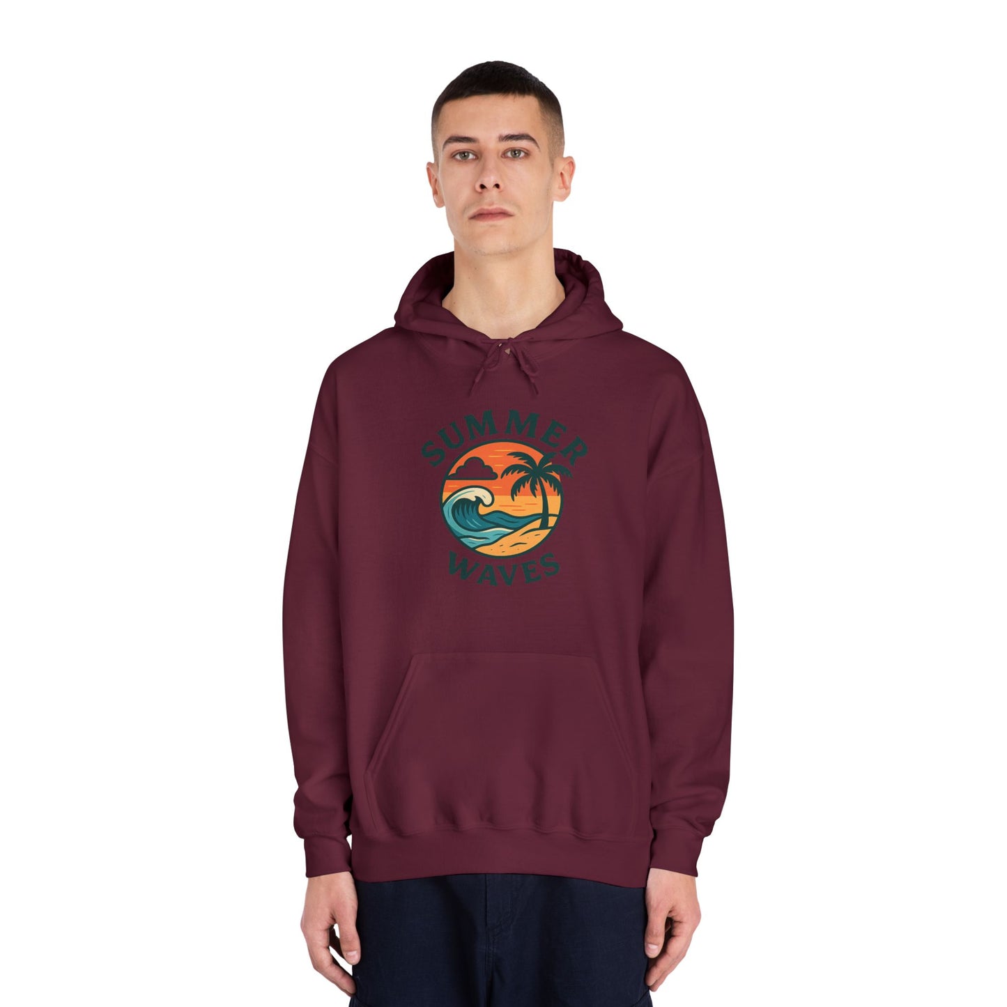Summer Waves Hooded Sweatshirt