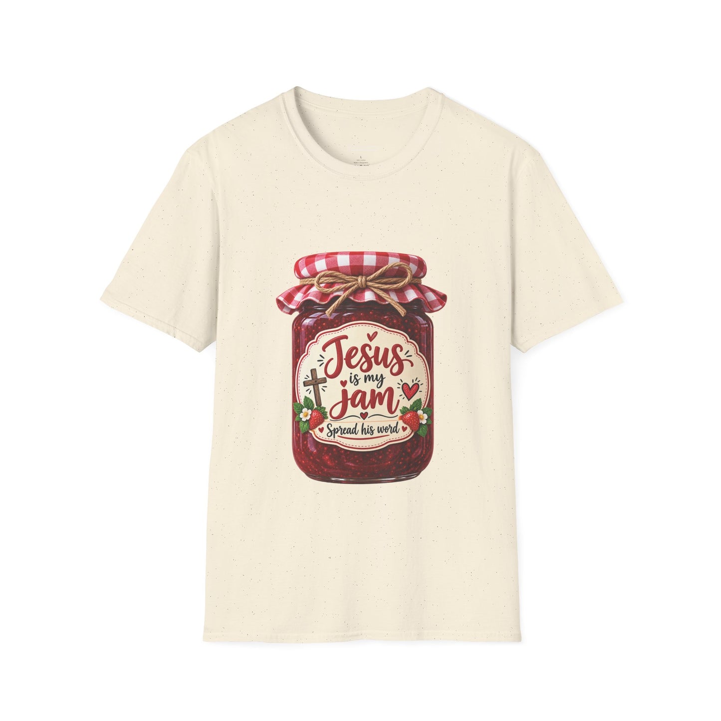 Jesus Jam T-Shirt — Christian Faith Graphic Tee ("Jesus is my jam")