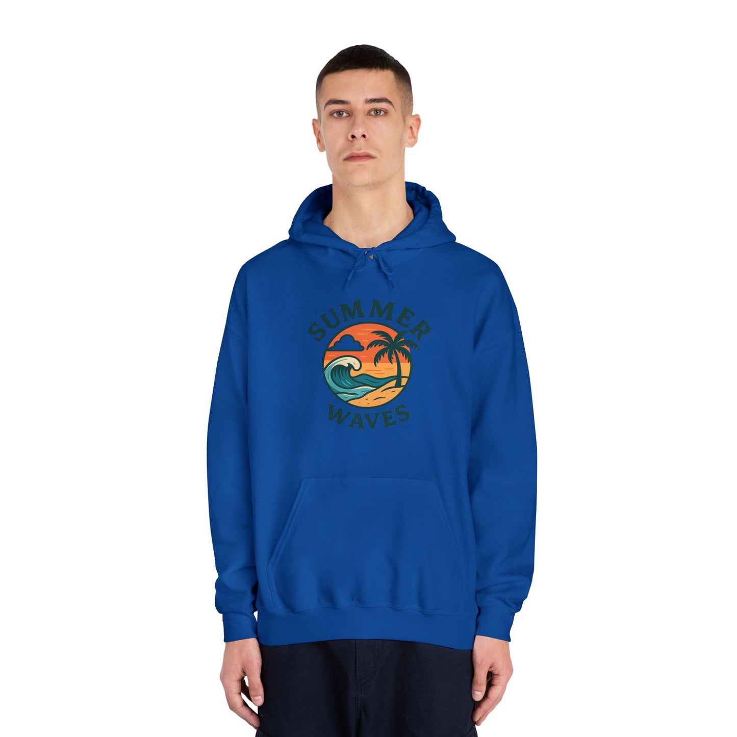 Summer Waves Hooded Sweatshirt