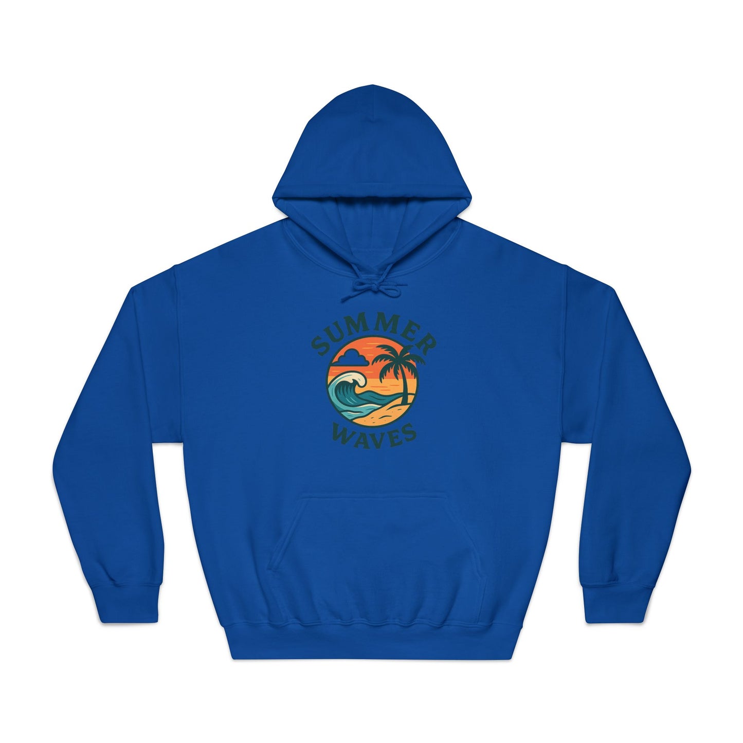 Summer Waves Hooded Sweatshirt