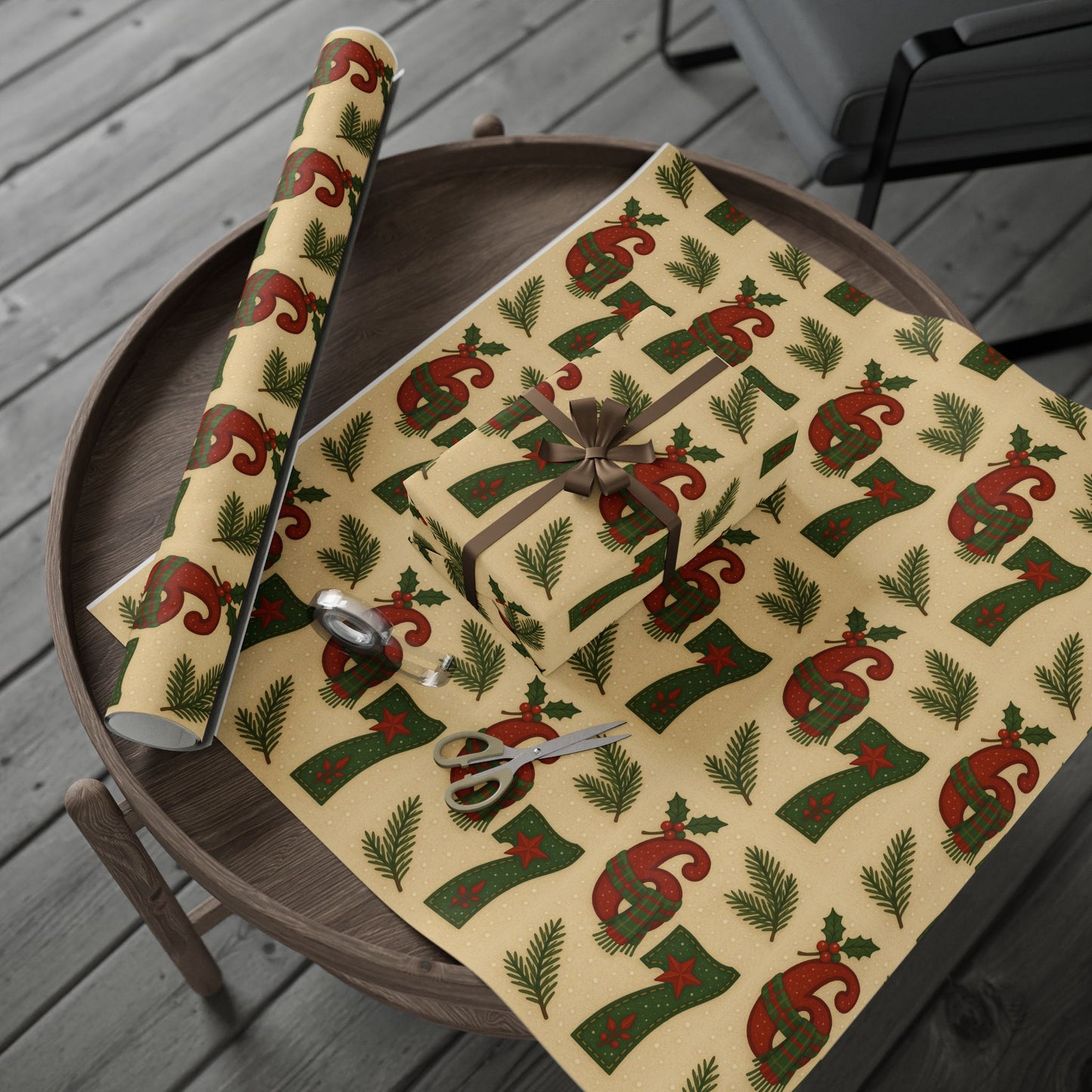 6 7 Wrapping Paper