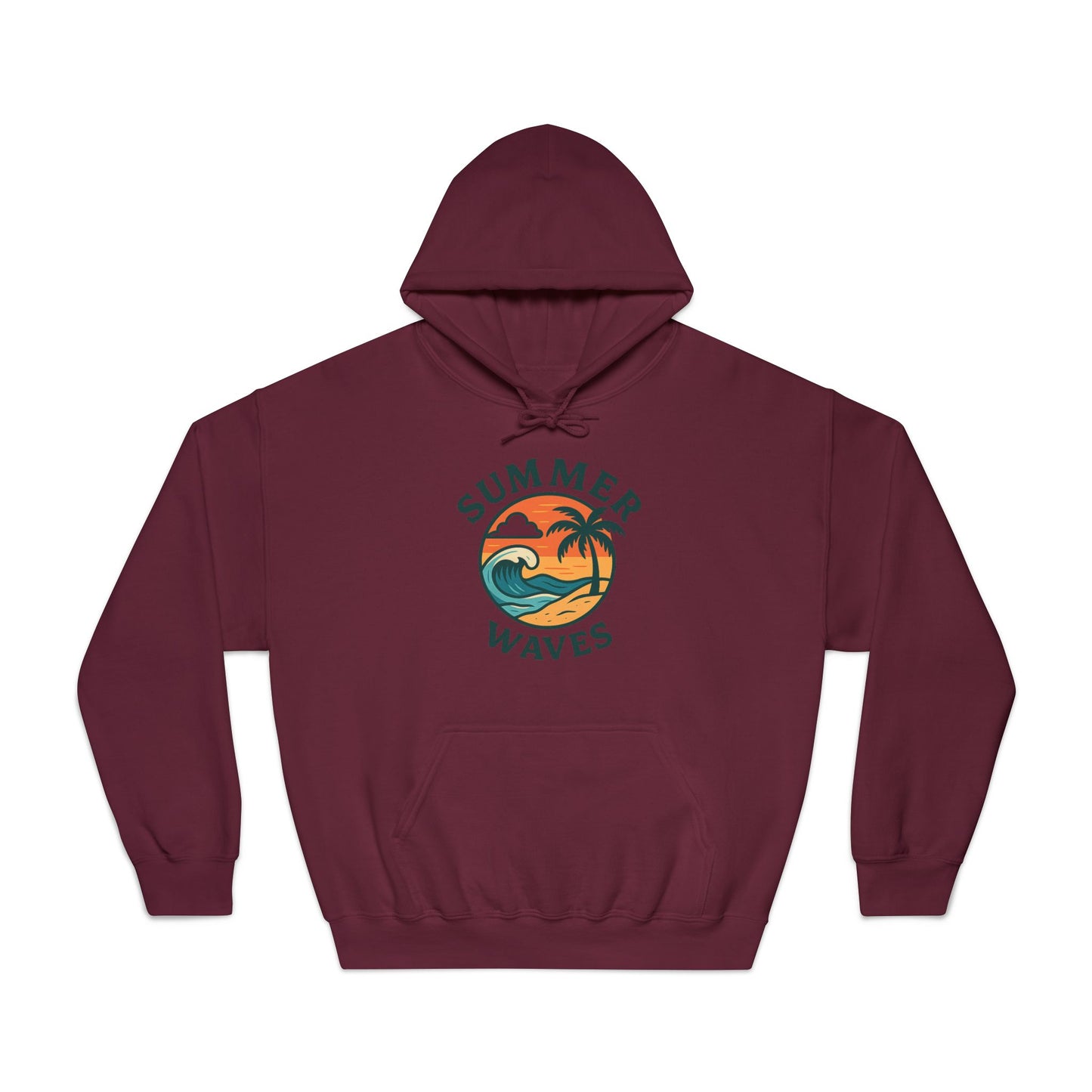Summer Waves Hooded Sweatshirt