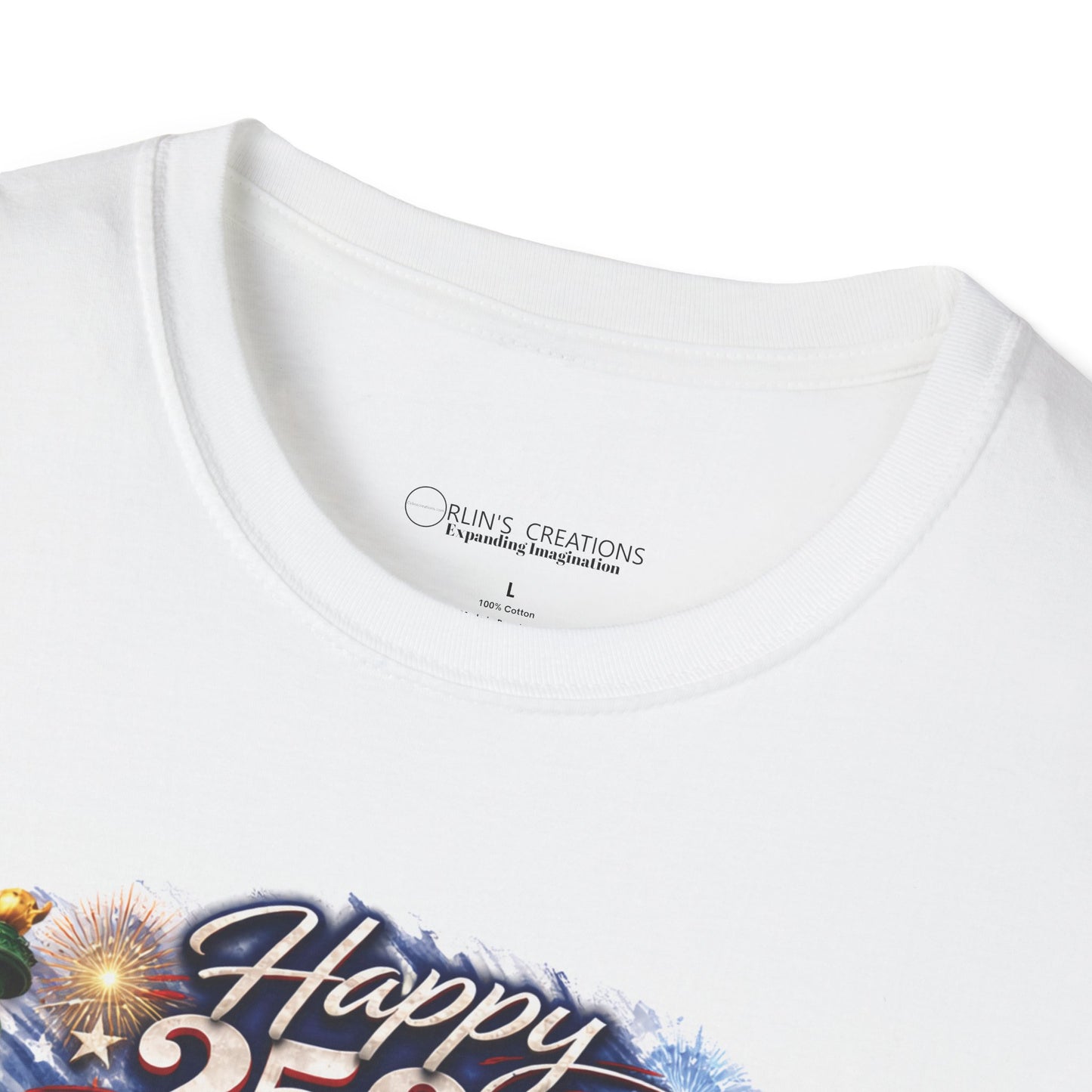 250th Birthday America T-Shirt — Patriotic Liberty Bell Eagle Tee