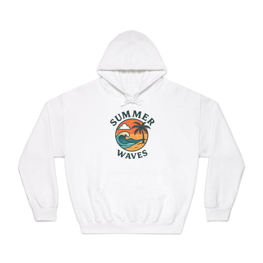 Summer Waves Hooded Sweatshirt