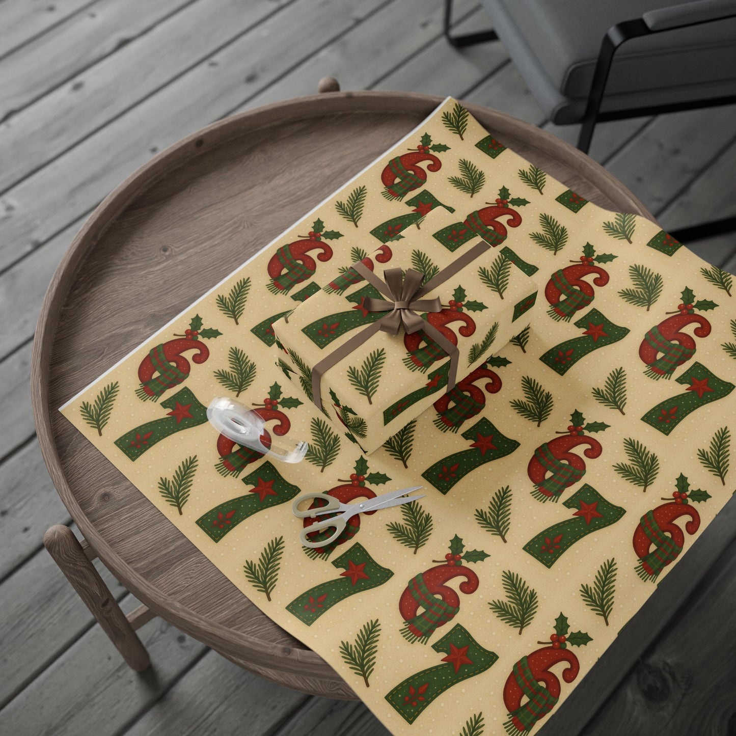 6 7 Wrapping Paper