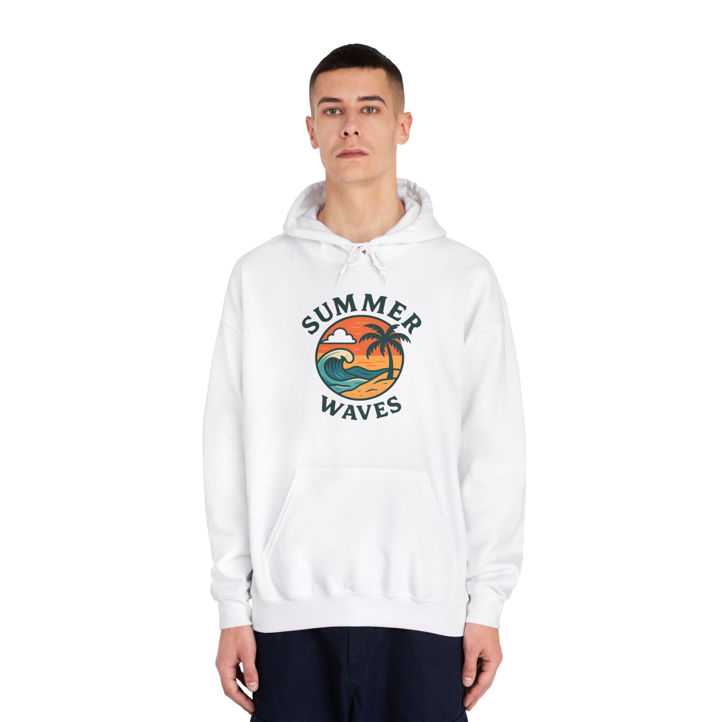 Summer Waves Hooded Sweatshirt