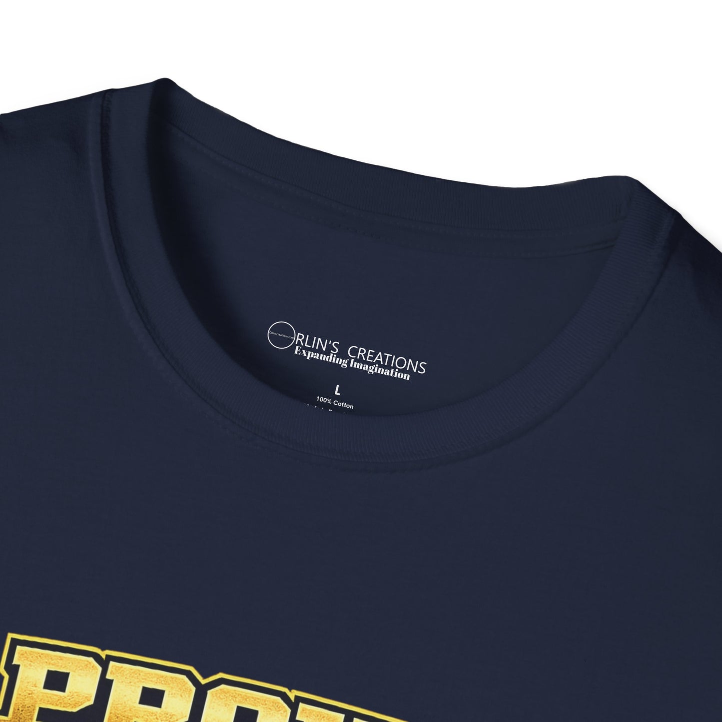 Proud Navy Sister T-Shirt — Navy Blue with U.S. Navy Emblem